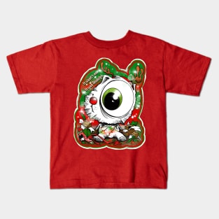 Christmas kitty Kids T-Shirt